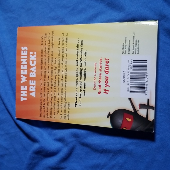 Beware The Ninja Weenies and Other Warped and Creepy Tales by David Lubar - Picture 2 of 3